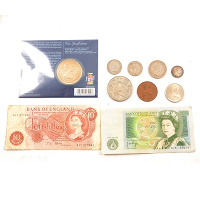 Lot 262 - Coins and paper money, commemoratives, 1889, George IIII 1821.