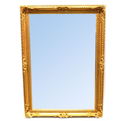 Lot 466 - Two modern gilt framed wall mirrors