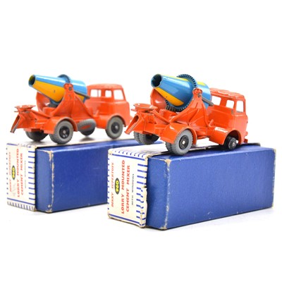 Lot 5 - Two Dinky Supertoys 960 cement mixers, boxed