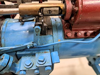 Lot 207 - A scratch built live steam traction engine based on L. C. Mason's 'Minnie'