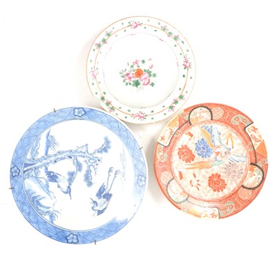 Lot 92 - Quantity of Chinese porcelain plates