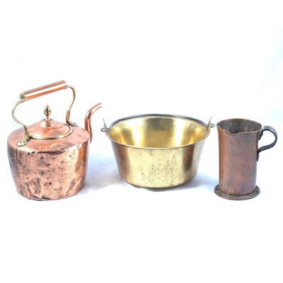 Lot 192 - Quantity of copper and brass