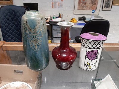 Lot 16 - Cobridge Stoneware, Burslem Pottery, Dennis China Works, Poole Pottery and other ceramics.