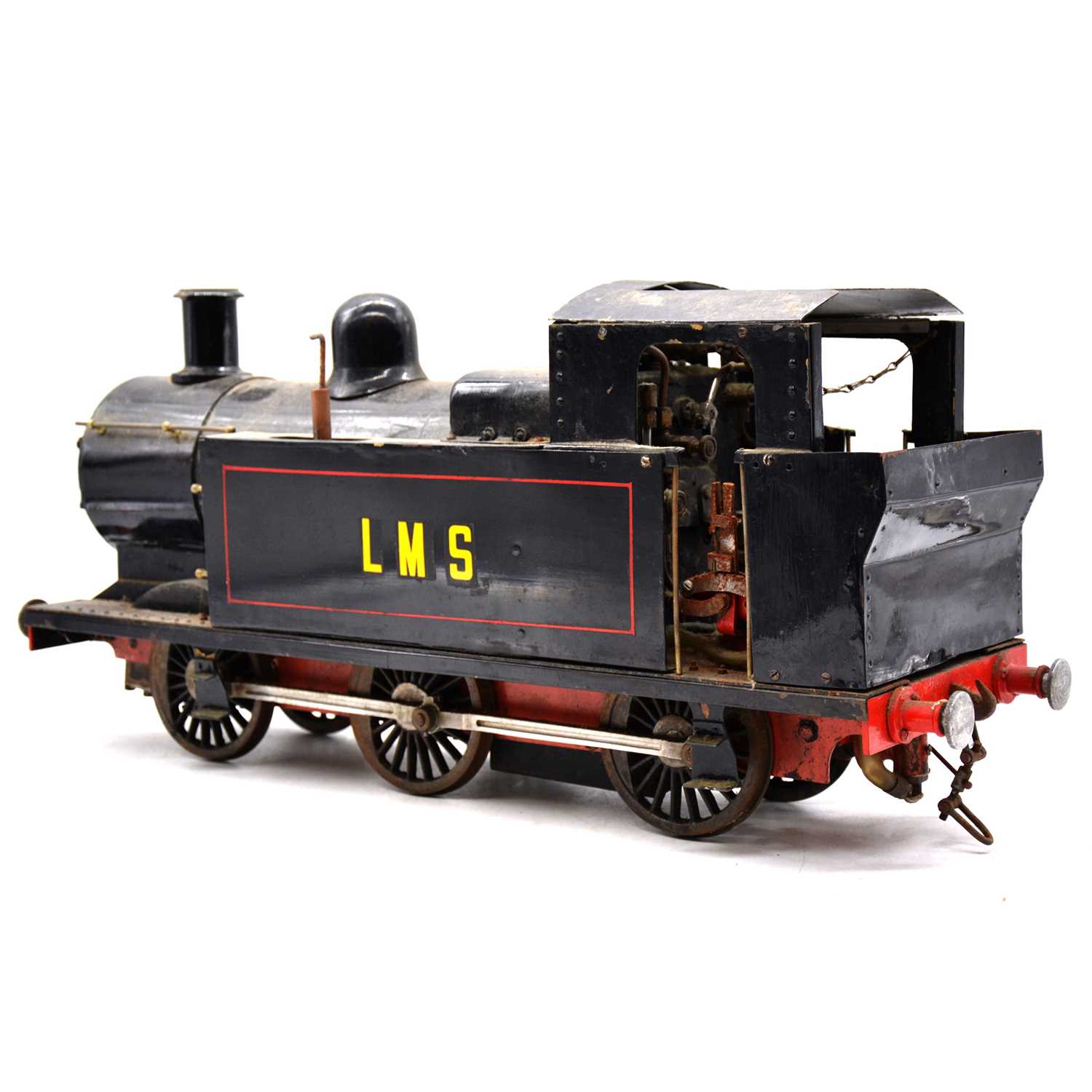 Lot 214 - Live steam gauge 3 tank locomotive, Fowler