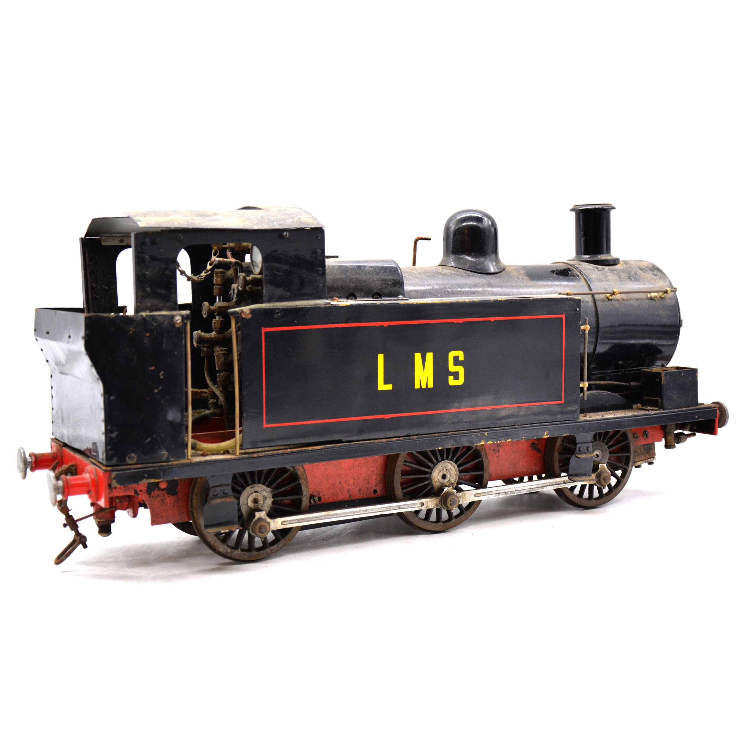Lot 214 - Live steam gauge 3 tank locomotive, Fowler