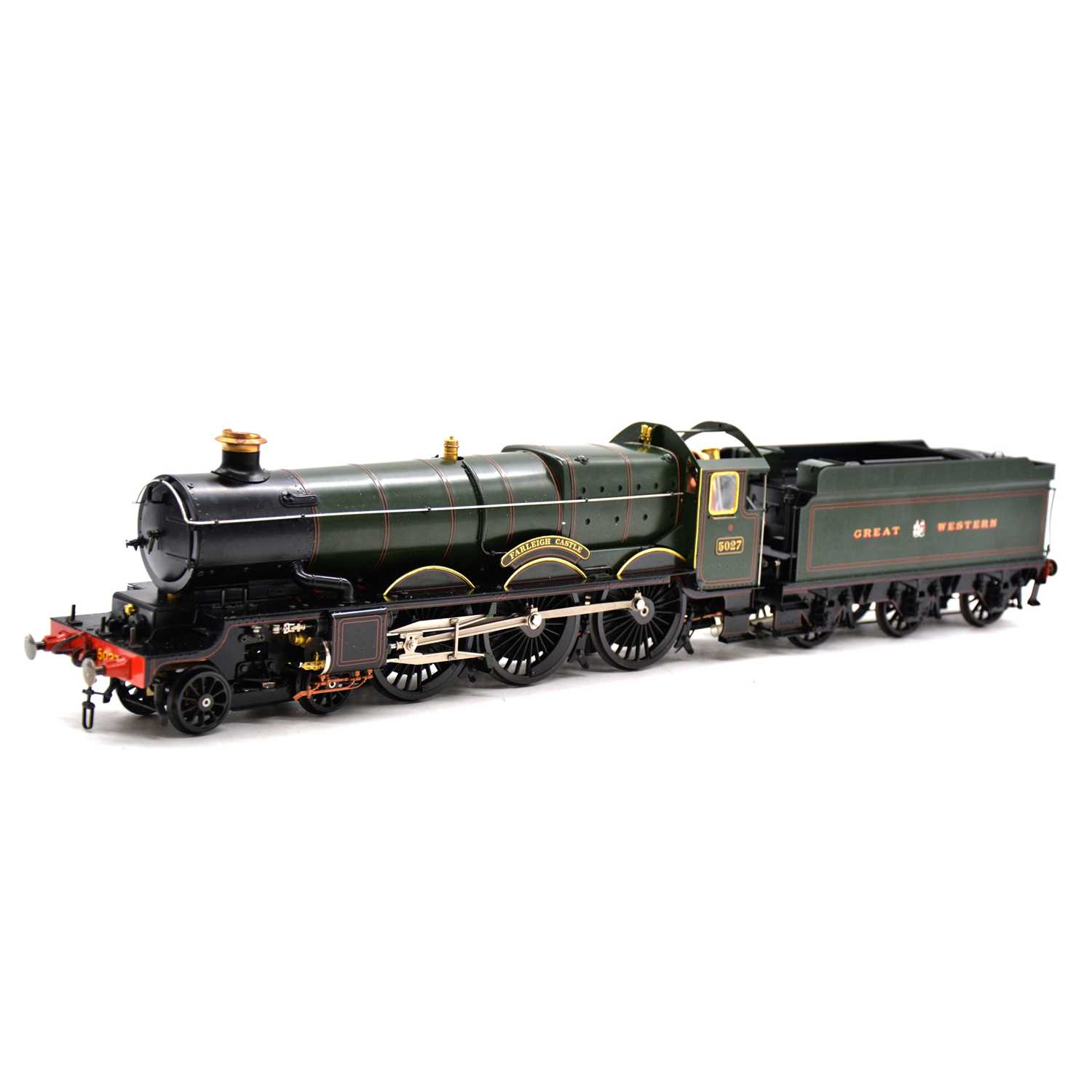 Lot 215 - Aster gauge 1 live steam locomotive, GWR 4-6-0 castle class 'Farleigh Castle' no.5027