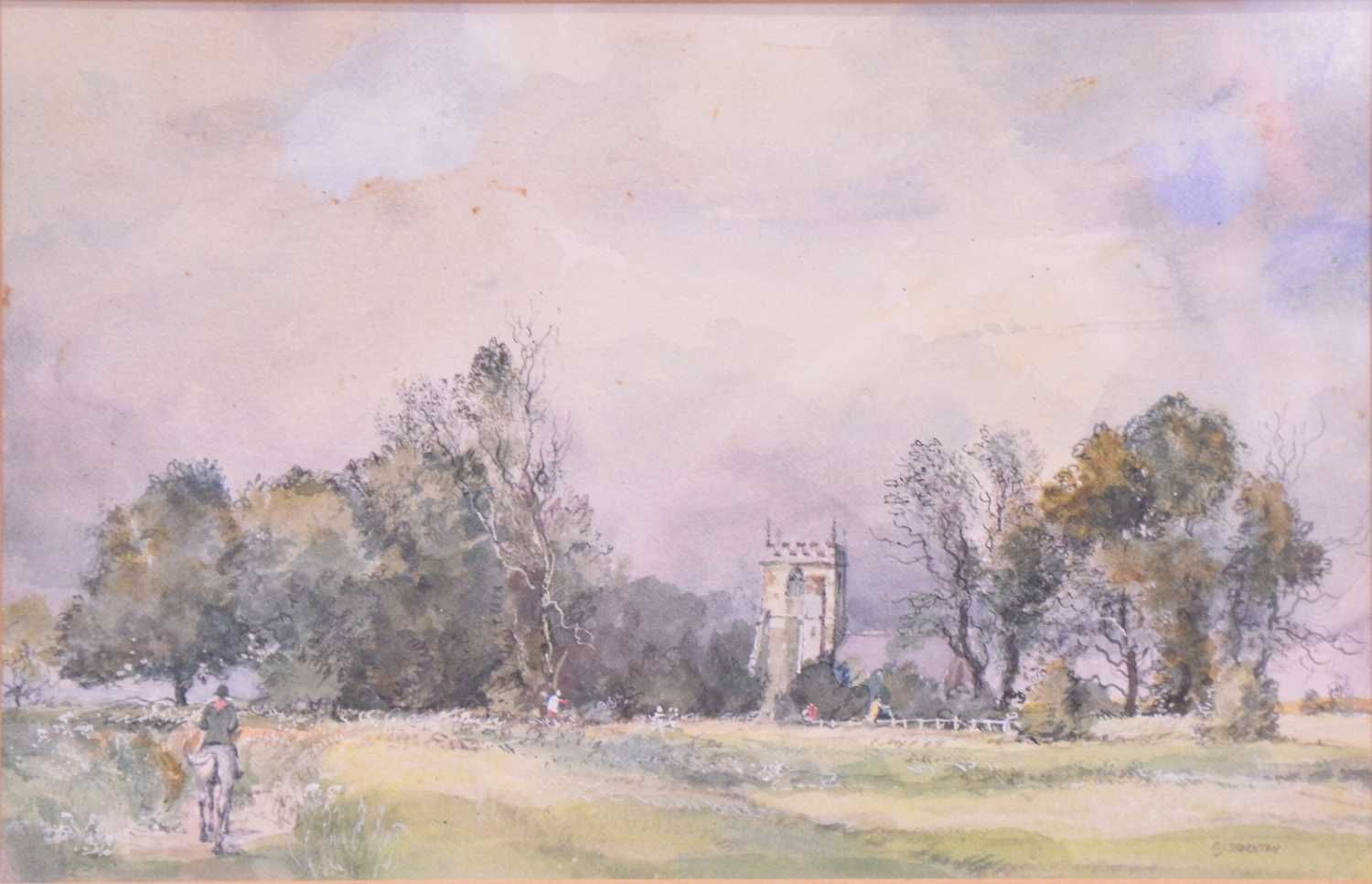 Lot 242 - Cecil J Thornton, Alvingham Church,