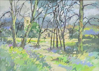 Lot 235 - Irene Peutrill, Wistow in spring, and other works by local artists