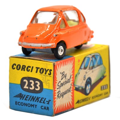 Lot 99 - Corgi 233 Heinkel economy car