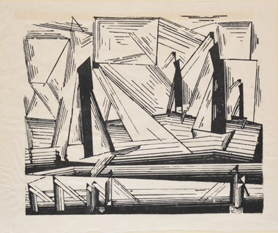 Lot 400 - Lyonel Feinenger, Fishing Boats, 1921