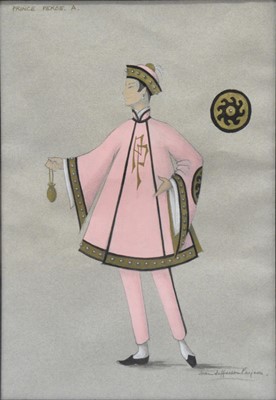 Lot 359 - Joan Jefferson Farjeon, three gouache costume designs.