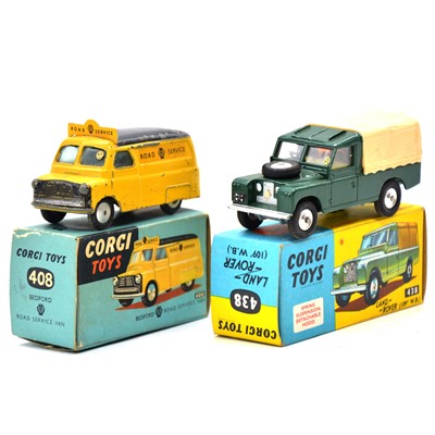 Lot 49 - Two Corgi Toys models, 408, 438, boxed