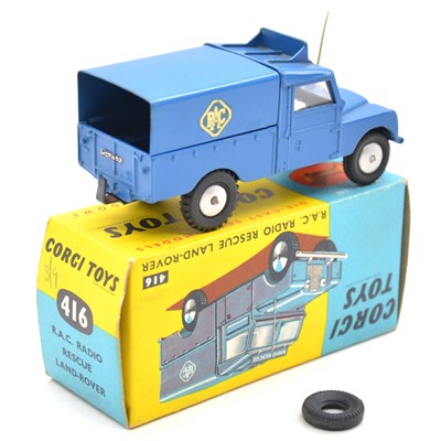 Lot 30 - Corgi ref. 416 RAC radio rescue Land Rover, boxed