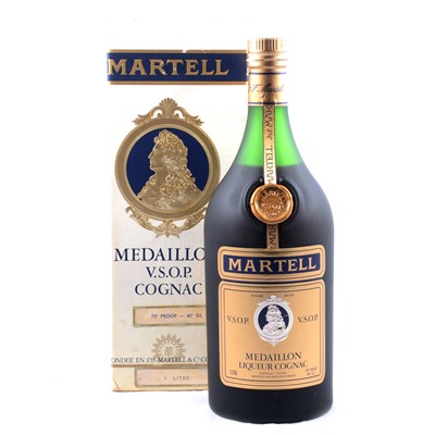 Lot 101 - Martell Medaillon VSOP Cognac, early 1970s bottling