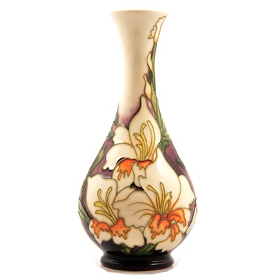 Lot 64 - Kerry Goodwin for Moorcroft Pottery, a 'Gladioli' pattern vase