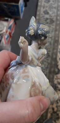 Lot 5 - Set of four Lladro porcelain figures, dancing girls