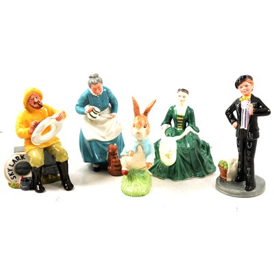 Lot 42 - Royal Doulton, figures, Bunnykins and others