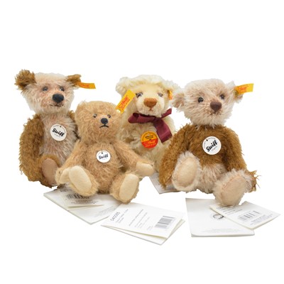 Lot 348 - Four Steiff teddy bears