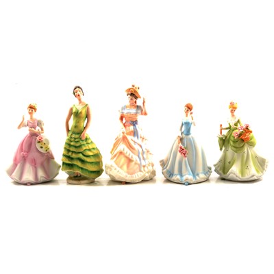 Lot 47 - Five decorative ceramic figurines