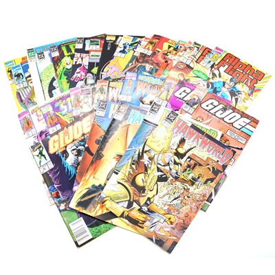 Lot 137 - Collection of DC and Marvel comics, circa 1990