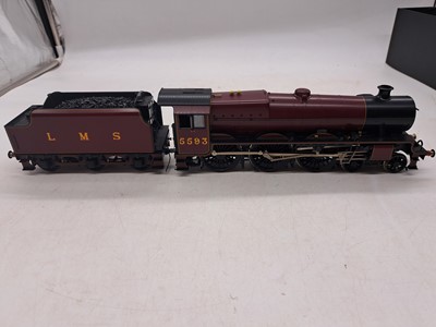 Lot 218 - Lee Marsh O gauge locomotive and tender 'Kolahpur', boxed