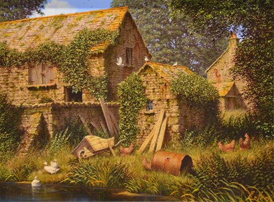 Lot 195 - Edward Hersey, Farm buildings