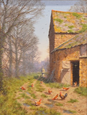 Lot 195A - Edward Hersey, Farm buildings 