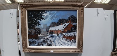 Lot 213 - Richard Telford, A winter walk