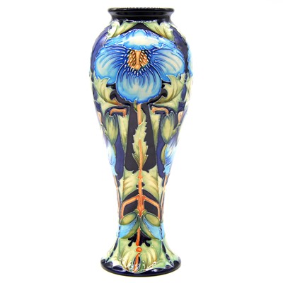 Lot 16 - Rachel Bishop for Moorcroft, a Limited Edition vase in the Meconopsis design.