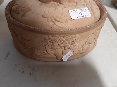 Lot 12 - Wedgwood Caneware Game pie dish and cover