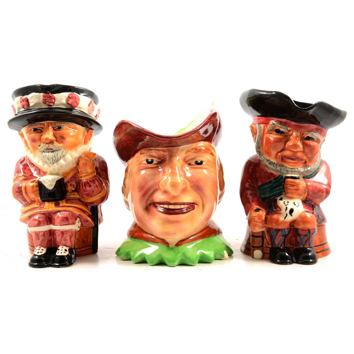 Lot 90 - Seven Shorter & Son Toby and Character jugs