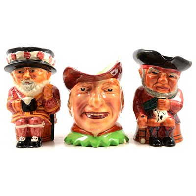 Lot 90 - Seven Shorter & Son Toby and Character jugs