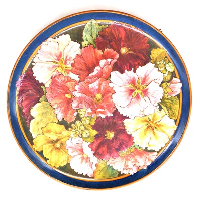 Lot 23 - Charlotte Spiers for Minton, an earthenware plate, 1879
