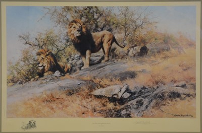 Lot 324 - David Shepherd, two signed wildlife prints