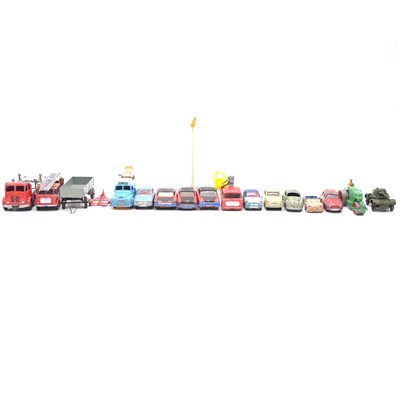 Lot 105 - Seventeen play-worn die-cast vehicles