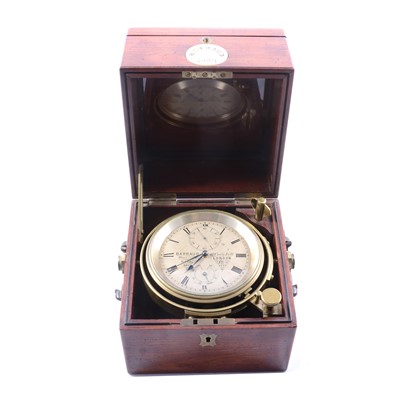 Lot 59 - Marine chronometer by Barraud, London, number 3037