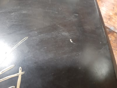 Lot 121 - Japanese lacquered ink box