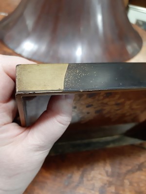 Lot 121 - Japanese lacquered ink box