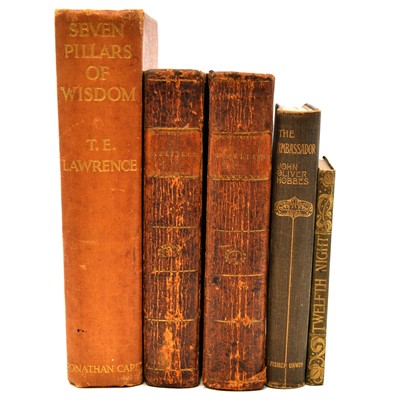 Lot 145 - Kelly's Directory Leicester and Rutland 1908; William Shakespeare and Byam Shaw (illus.), The Chiswick Shakespeare Twelfth Night, and five other books.
