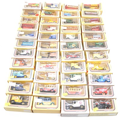 Lot 94 - Forty-four Lledo 'Days Gone' die-cast models, in window boxes