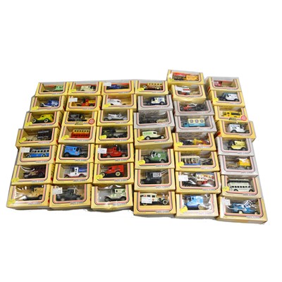 Lot 127 - Forty-four Lledo 'Days Gone' die-cast models, in window boxes