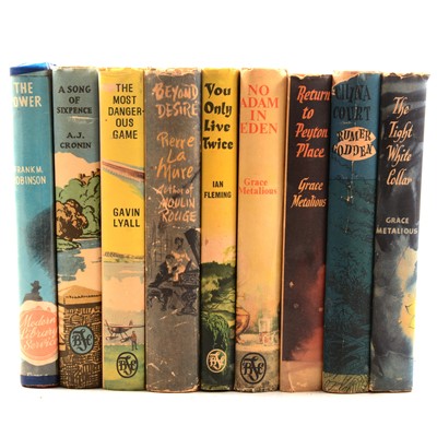 Lot 109 - Small library of Book Club edition novels, etc.