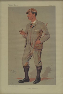 Lot 445 - A collection of SPY prints- Golfing Interest and others.