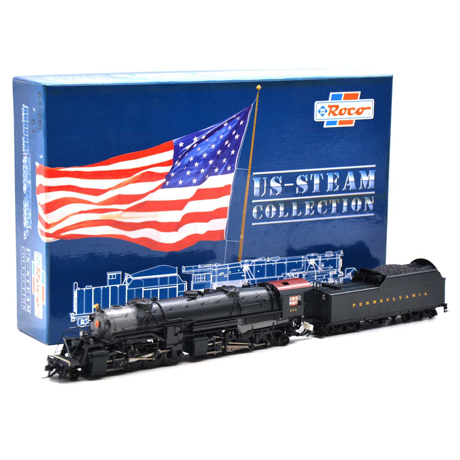 Lot 407 - Roco HO gauge 'Mallet' steam locomotive, boxed