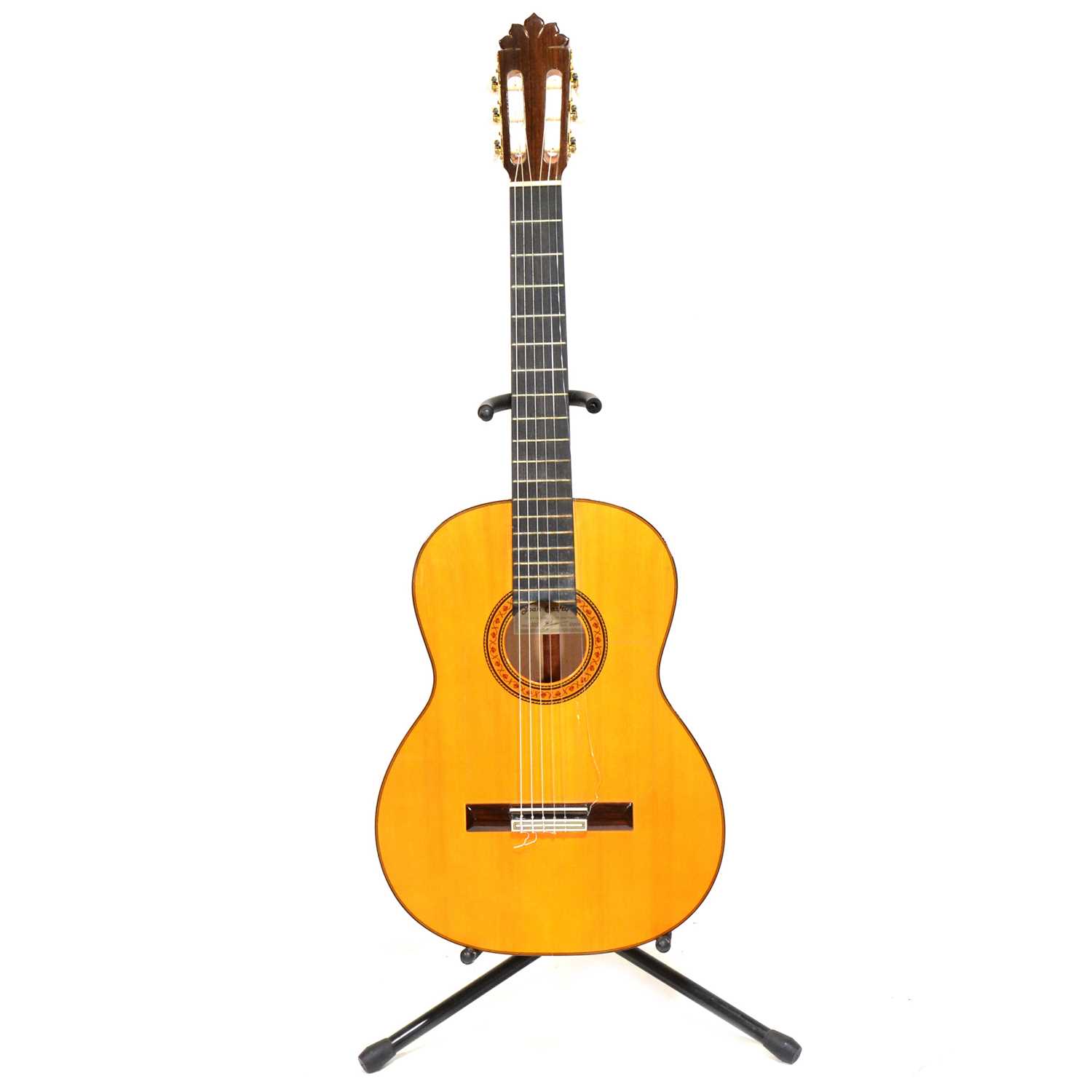 Lot 258 - Joan Cashimira 105 flamenco six string acoustic guitar