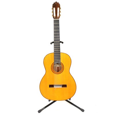 Lot 258 - Joan Cashimira 105 flamenco six string acoustic guitar