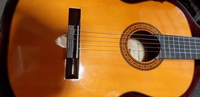 Lot 258 - Joan Cashimira 105 flamenco six string acoustic guitar
