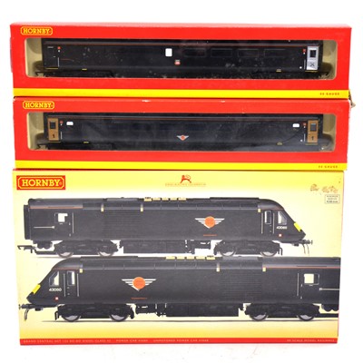 Lot 333 - Hornby OO gauge locomotive and coach, Grand Central class 43 HST