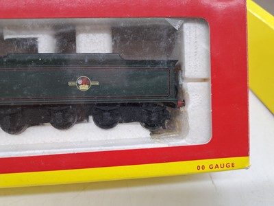 Lot 343 - Two Hornby OO gauge steam locomotive and tender, boxed