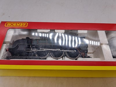 Lot 343 - Two Hornby OO gauge steam locomotive and tender, boxed